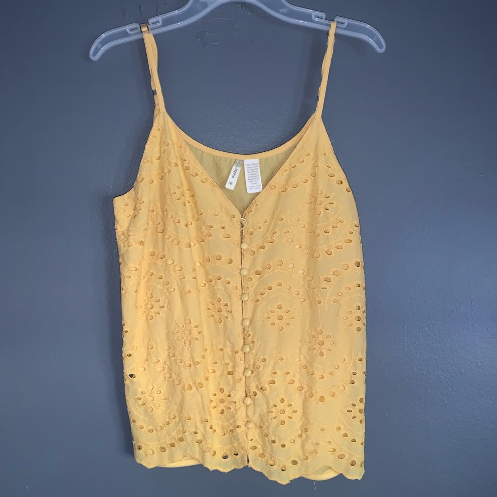 Yellow Blouse Tank